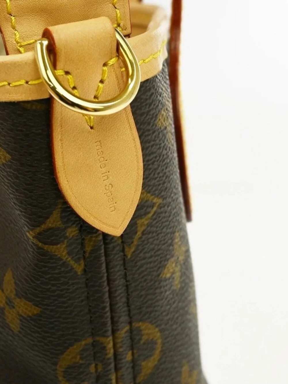 Louis Vuitton Monogram Neverfull BB Beige 2Way Handbag